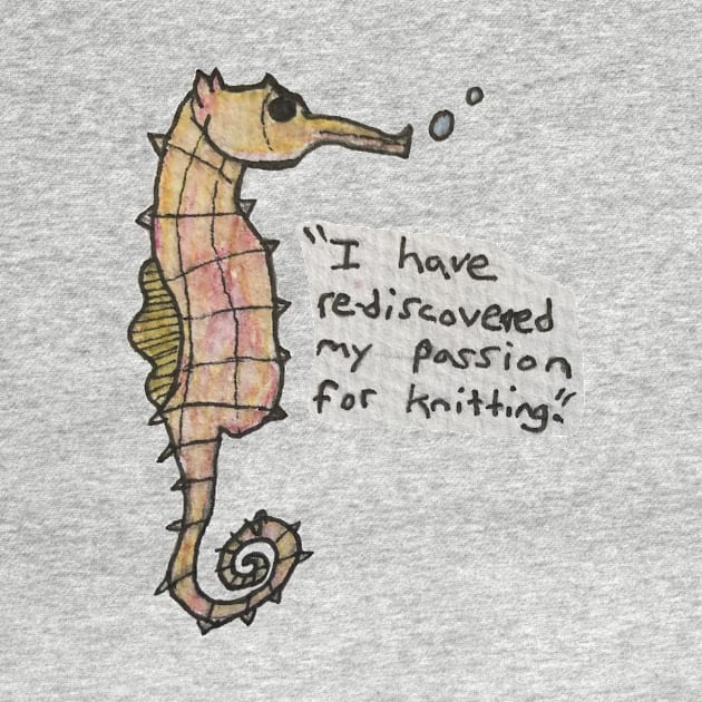 The Passionate Seahorse by QuarantineAnimals